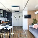 Houseboat In Azy Near Baltic Sea & Jamno Botel Łazy