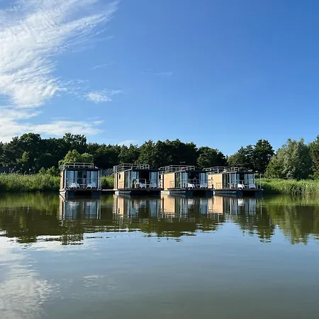 Houseboat In Azy Near Baltic Sea & Jamno Botel *