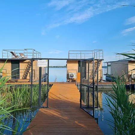 Houseboat In Azy Near Baltic Sea & Jamno *