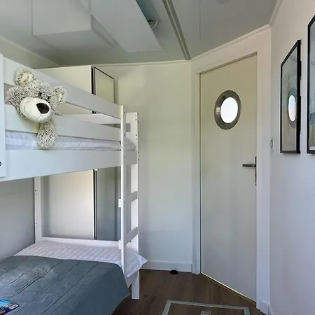 Houseboat In Azy Near Baltic Sea & Jamno Botel