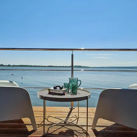 Botel Houseboat In Azy Near Baltic Sea & Jamno Łazy