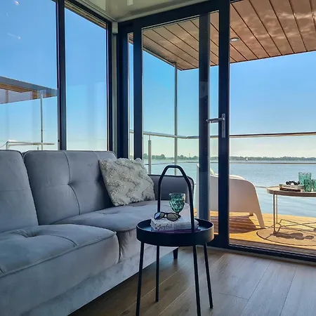 Houseboat In Azy Near Baltic Sea & Jamno